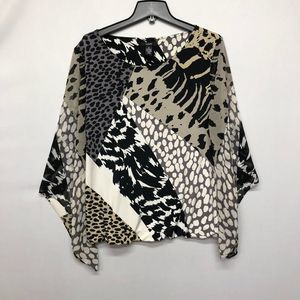 Alfani Women Blouse Top Shirt Size XL X-Large Polyester Blend B224 -17